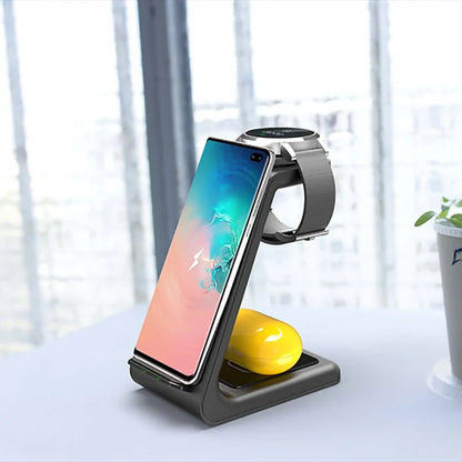 3-in-1 Wireless Charger for iPhone and Samsung